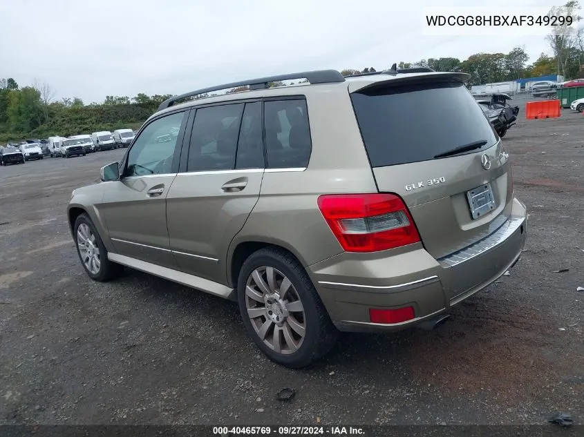 2010 Mercedes-Benz Glk 350 4Matic VIN: WDCGG8HBXAF349299 Lot: 40465769