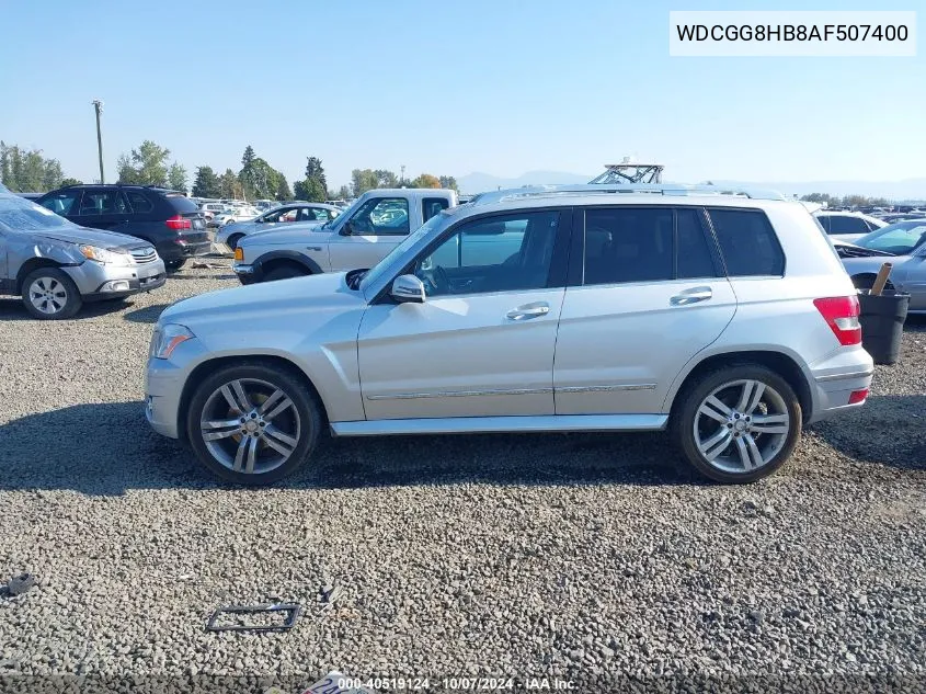 2010 Mercedes-Benz Glk 350 4Matic VIN: WDCGG8HB8AF507400 Lot: 40519124