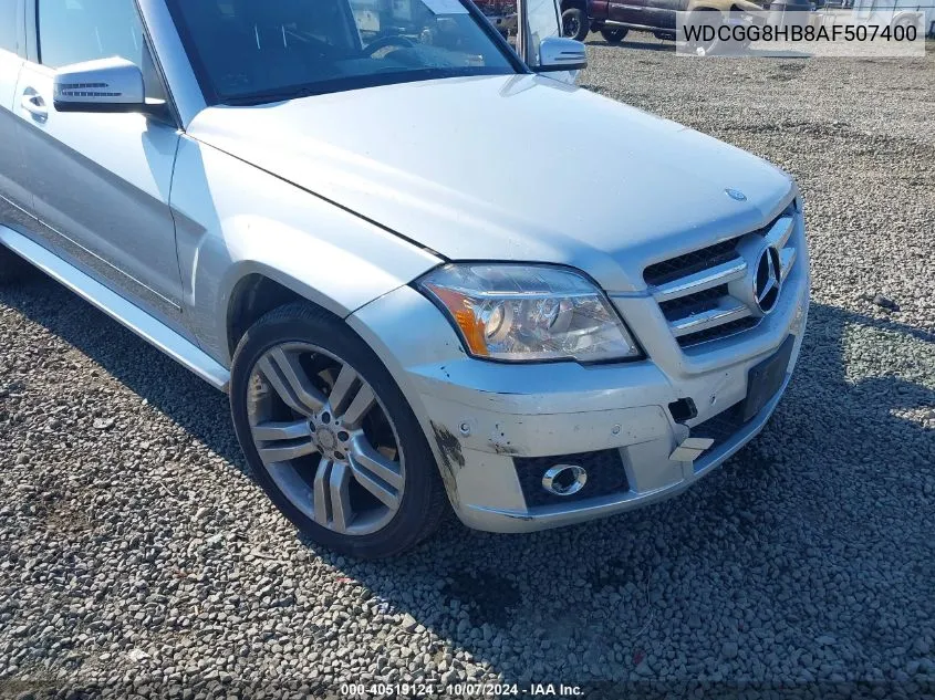 2010 Mercedes-Benz Glk 350 4Matic VIN: WDCGG8HB8AF507400 Lot: 40519124