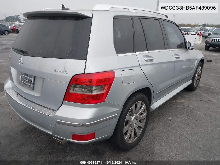 2010 Mercedes-Benz Glk 350 4Matic VIN: WDCGG8HB5AF489096 Lot: 40595271