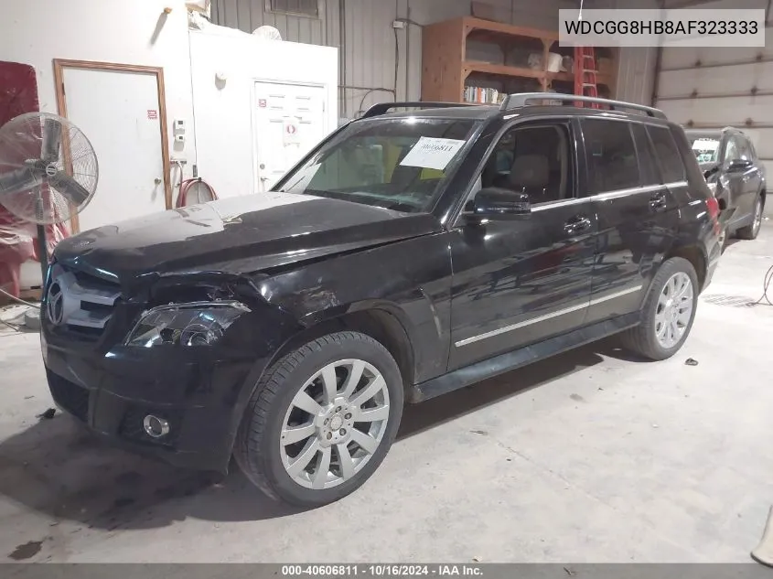 2010 Mercedes-Benz Glk 350 4Matic VIN: WDCGG8HB8AF323333 Lot: 40606811