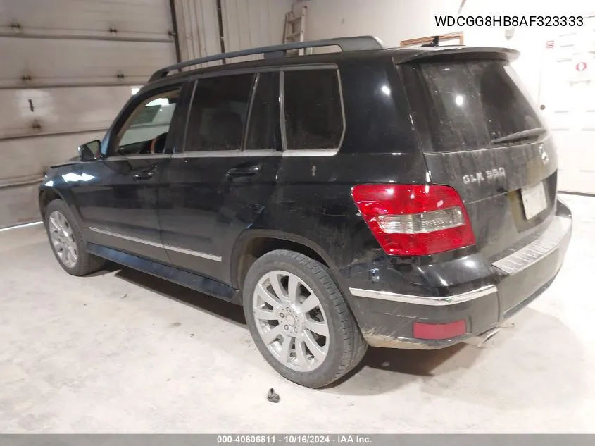 2010 Mercedes-Benz Glk 350 4Matic VIN: WDCGG8HB8AF323333 Lot: 40606811