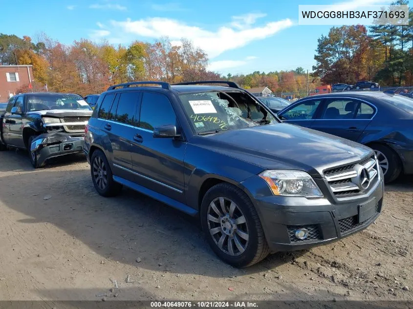 WDCGG8HB3AF371693 2010 Mercedes-Benz Glk 350 4Matic