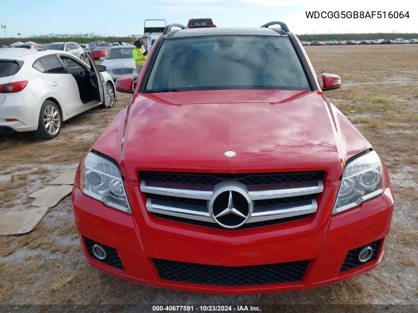 2010 Mercedes-Benz Glk 350 VIN: WDCGG5GB8AF516064 Lot: 40677591