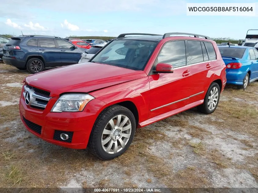 2010 Mercedes-Benz Glk 350 VIN: WDCGG5GB8AF516064 Lot: 40677591