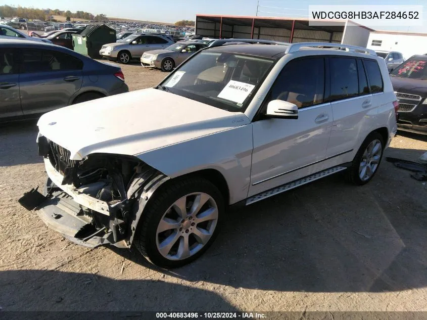 2010 Mercedes-Benz Glk 350 4Matic VIN: WDCGG8HB3AF284652 Lot: 40683496