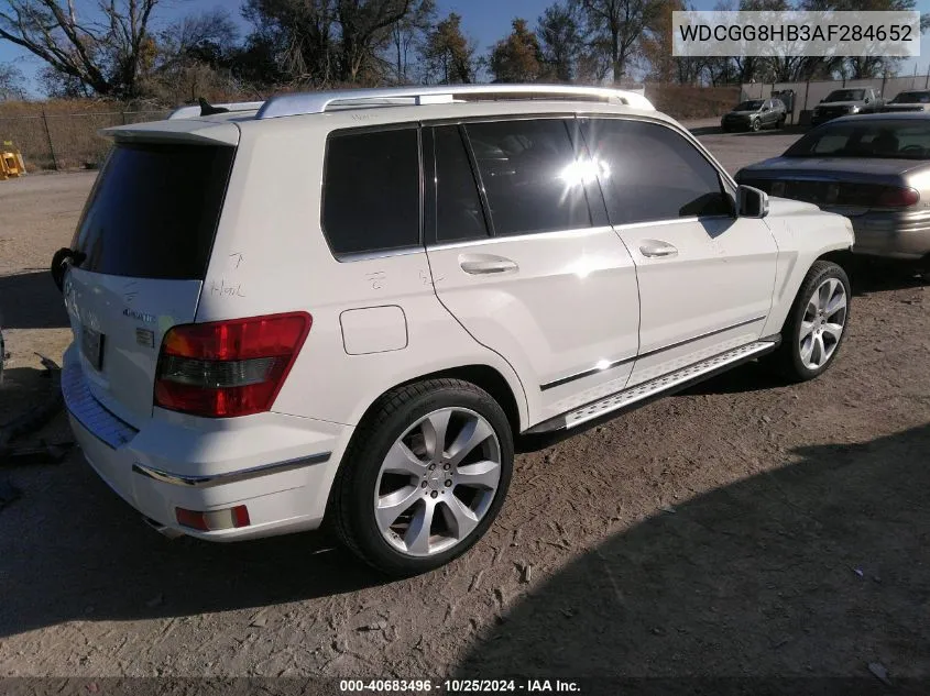 2010 Mercedes-Benz Glk 350 4Matic VIN: WDCGG8HB3AF284652 Lot: 40683496