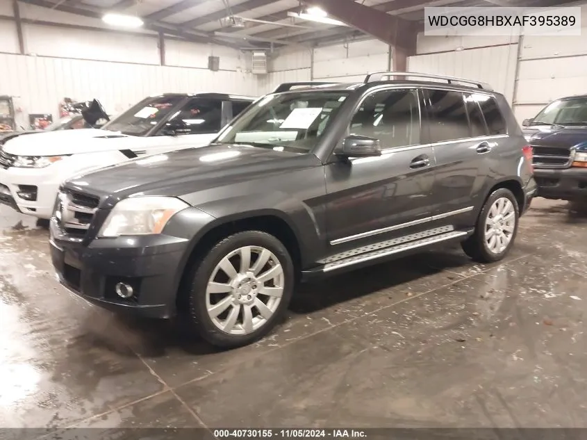 2010 Mercedes-Benz Glk 350 4Matic VIN: WDCGG8HBXAF395389 Lot: 40730155