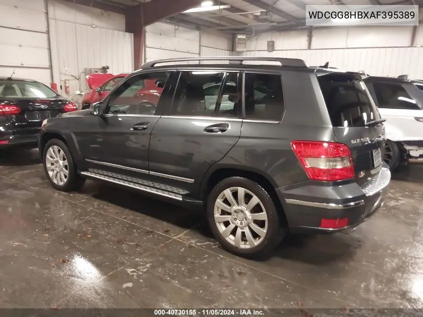 2010 Mercedes-Benz Glk 350 4Matic VIN: WDCGG8HBXAF395389 Lot: 40730155