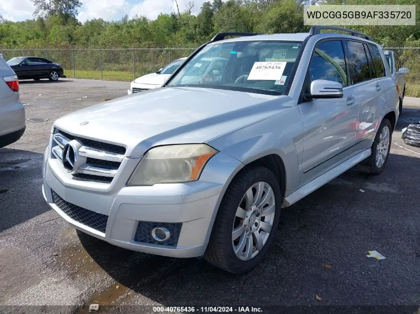 2010 Mercedes-Benz Glk 350 VIN: WDCGG5GB9AF335720 Lot: 40765436