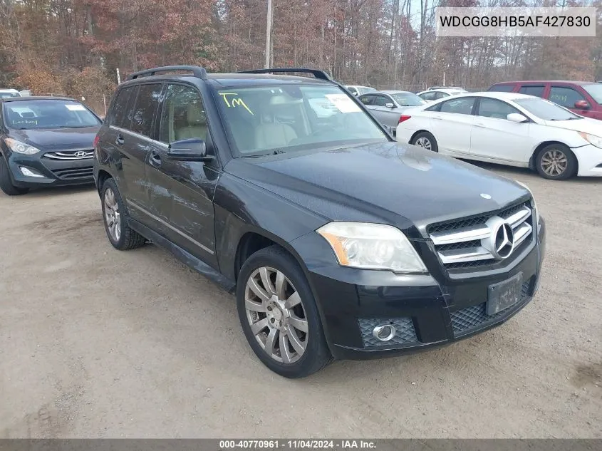 2010 Mercedes-Benz Glk 350 4Matic VIN: WDCGG8HB5AF427830 Lot: 40770961