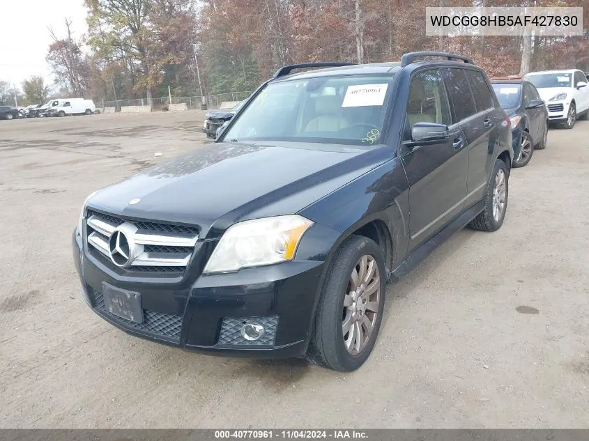 2010 Mercedes-Benz Glk 350 4Matic VIN: WDCGG8HB5AF427830 Lot: 40770961