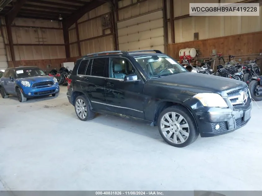 2010 Mercedes-Benz Glk 350 4Matic VIN: WDCGG8HB9AF419228 Lot: 40831826