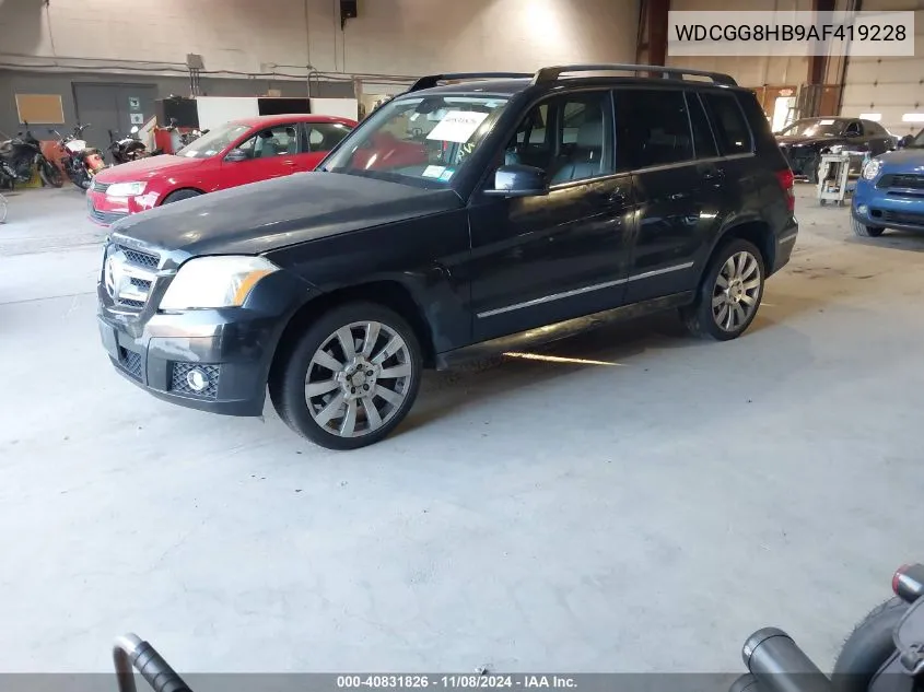 2010 Mercedes-Benz Glk 350 4Matic VIN: WDCGG8HB9AF419228 Lot: 40831826