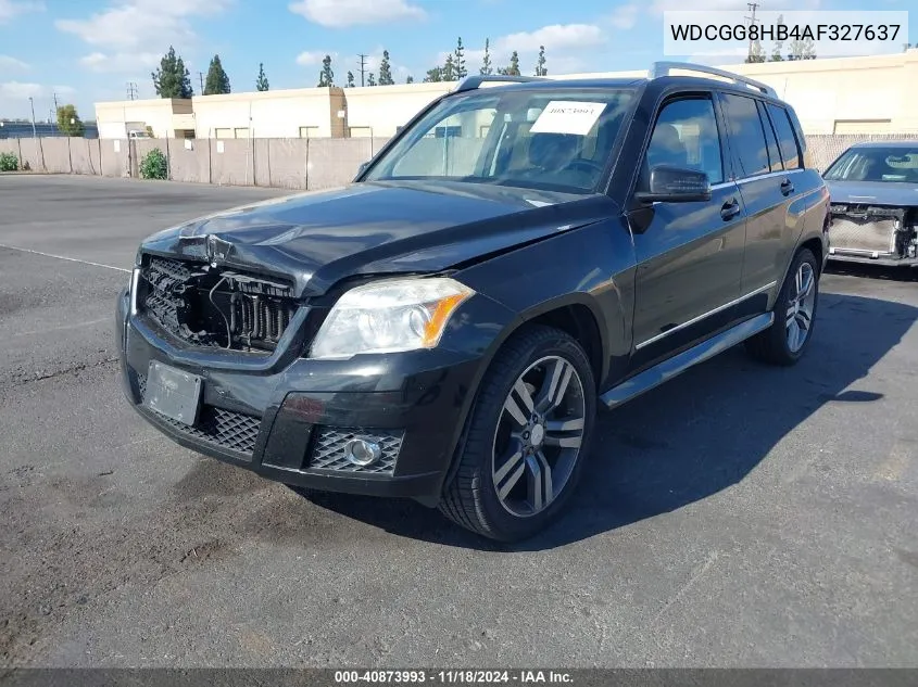 2010 Mercedes-Benz Glk 350 4Matic VIN: WDCGG8HB4AF327637 Lot: 40873993