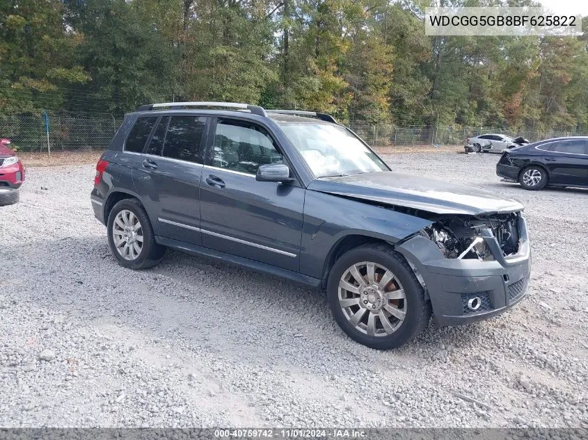 2011 Mercedes-Benz Glk 350 VIN: WDCGG5GB8BF625822 Lot: 40759742