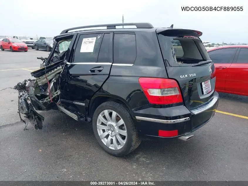 2012 Mercedes-Benz Glk 350 VIN: WDCGG5GB4CF889055 Lot: 39273001