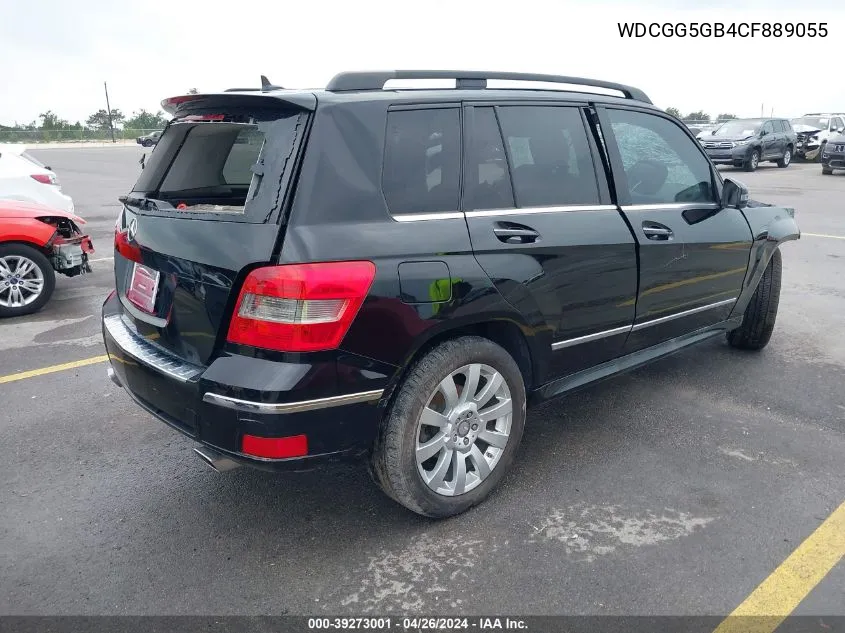 2012 Mercedes-Benz Glk 350 VIN: WDCGG5GB4CF889055 Lot: 39273001