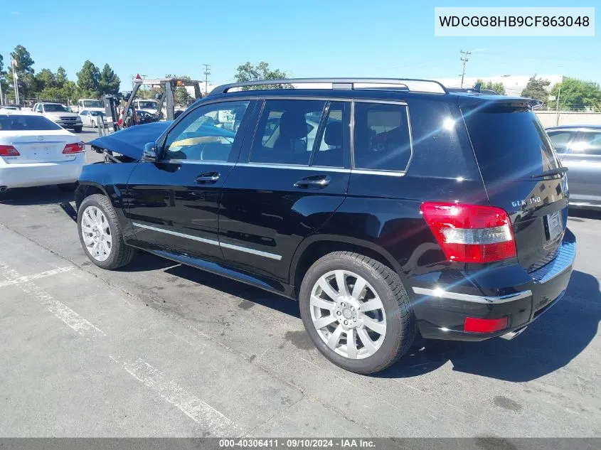 2012 Mercedes-Benz Glk 350 4Matic VIN: WDCGG8HB9CF863048 Lot: 40306411