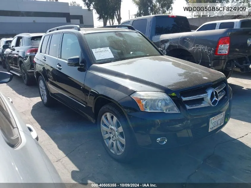 2012 Mercedes-Benz Glk 350 VIN: WDCGG5GB5CF824909 Lot: 40505355