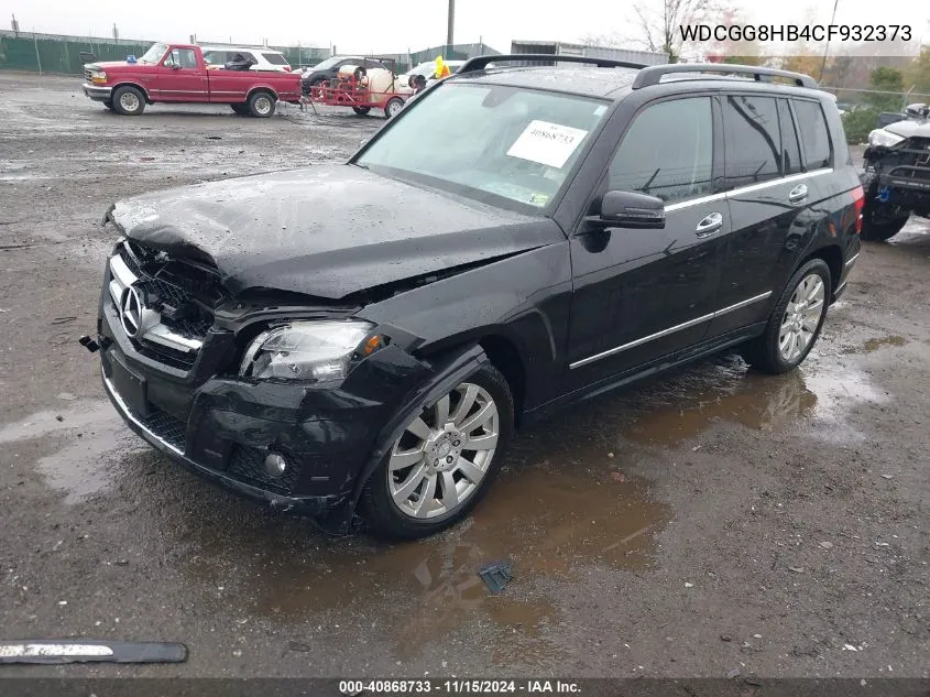 2012 Mercedes-Benz Glk 350 4Matic VIN: WDCGG8HB4CF932373 Lot: 40868733