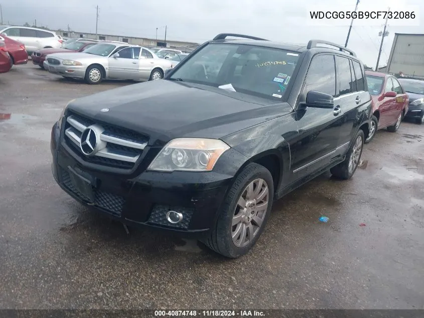 2012 Mercedes-Benz Glk 350 VIN: WDCGG5GB9CF732086 Lot: 40874748