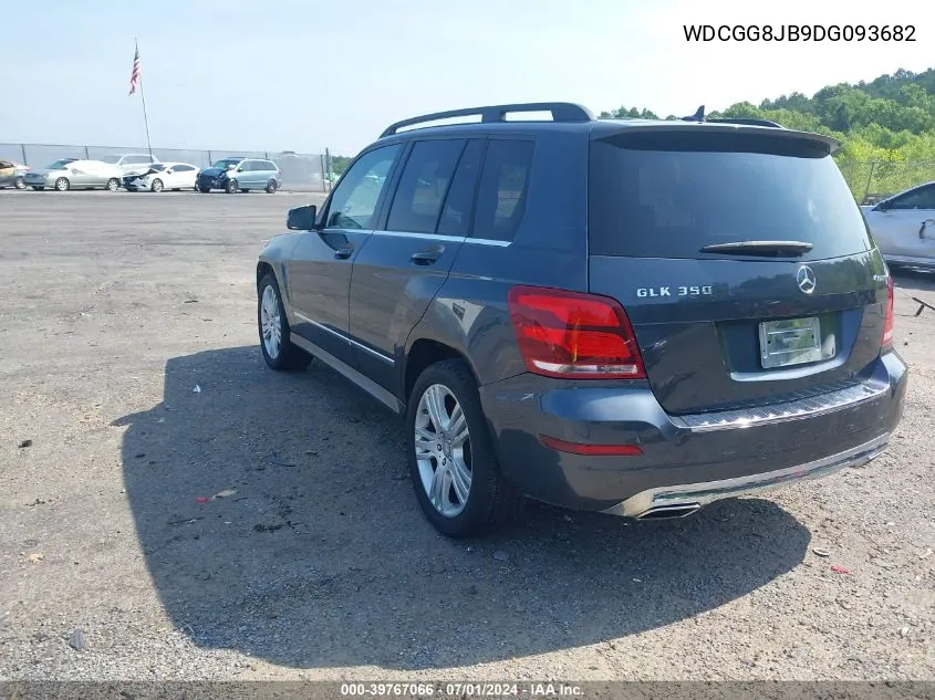 2013 Mercedes-Benz Glk 350 4Matic VIN: WDCGG8JB9DG093682 Lot: 39767066