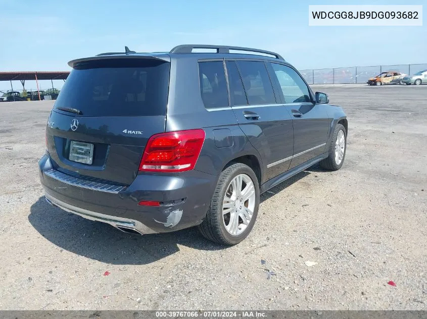 2013 Mercedes-Benz Glk 350 4Matic VIN: WDCGG8JB9DG093682 Lot: 39767066