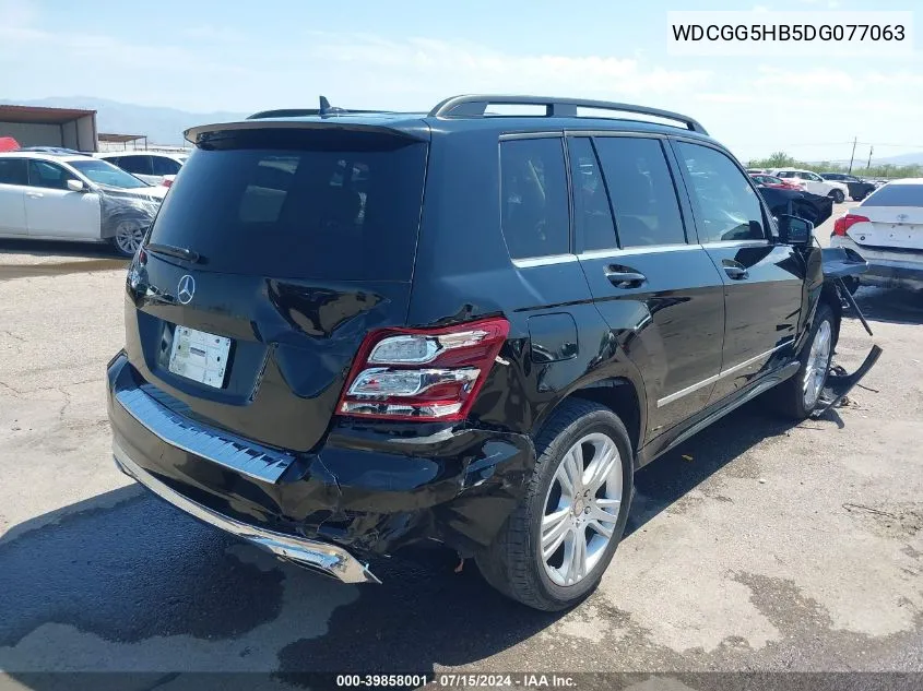 2013 Mercedes-Benz Glk 350 VIN: WDCGG5HB5DG077063 Lot: 39858001