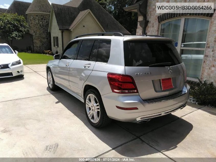 2013 Mercedes-Benz Glk 350 VIN: WDCGG5HB3DG054266 Lot: 40007636