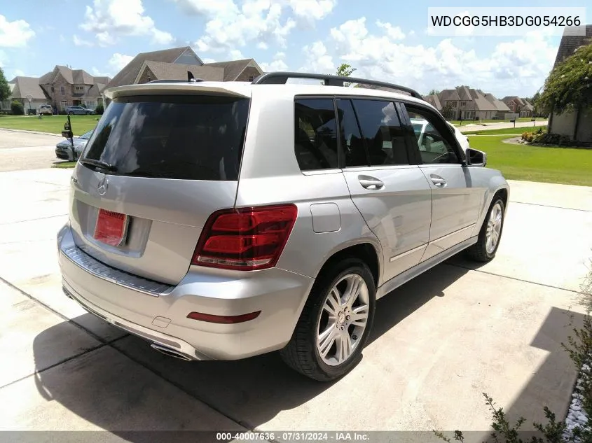 2013 Mercedes-Benz Glk 350 VIN: WDCGG5HB3DG054266 Lot: 40007636