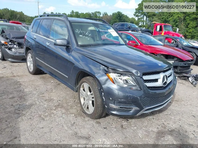 2013 Mercedes-Benz Glk 350 VIN: WDCGG5HB6DG109227 Lot: 40281683