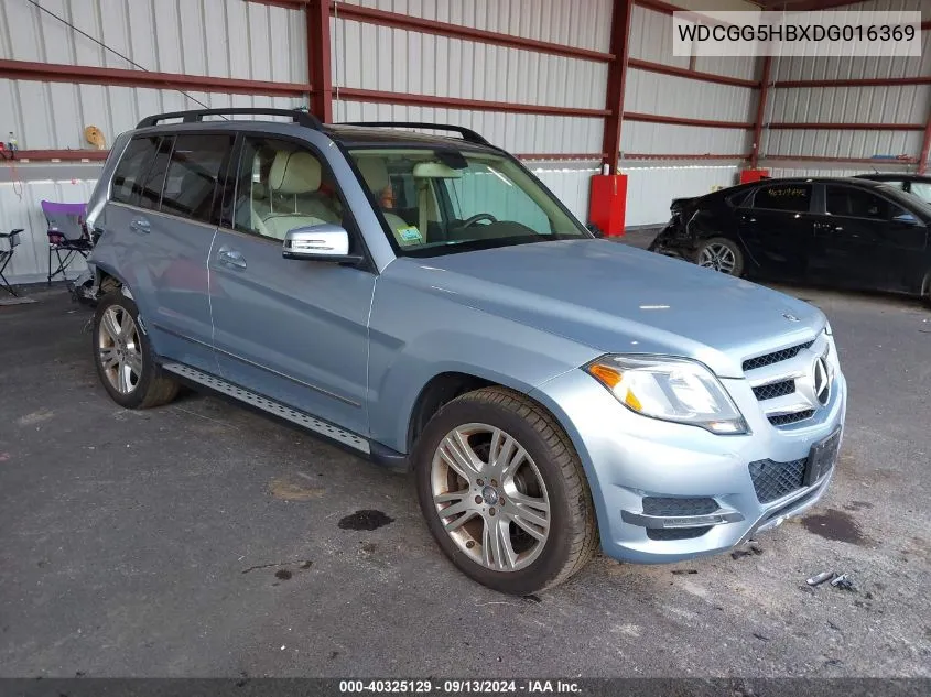 2013 Mercedes-Benz Glk 350 VIN: WDCGG5HBXDG016369 Lot: 40325129