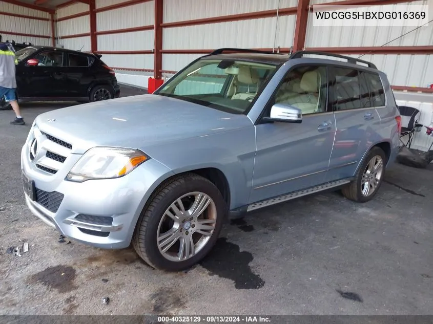 2013 Mercedes-Benz Glk 350 VIN: WDCGG5HBXDG016369 Lot: 40325129