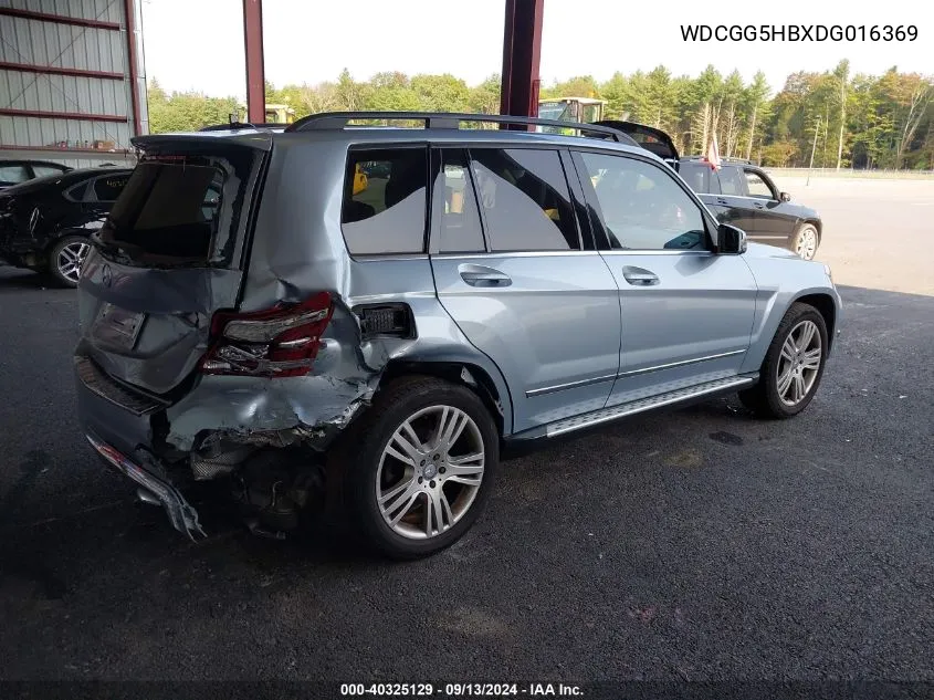 2013 Mercedes-Benz Glk 350 VIN: WDCGG5HBXDG016369 Lot: 40325129