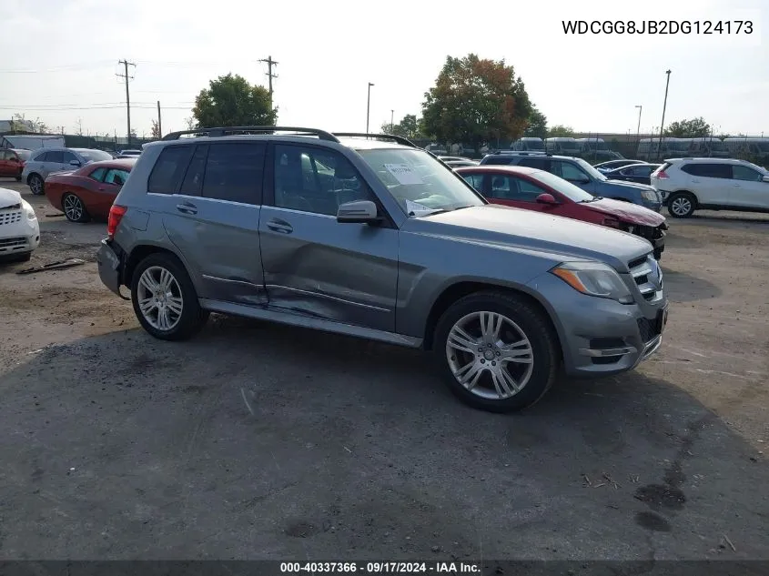 2013 Mercedes-Benz Glk 350 4Matic VIN: WDCGG8JB2DG124173 Lot: 40337366