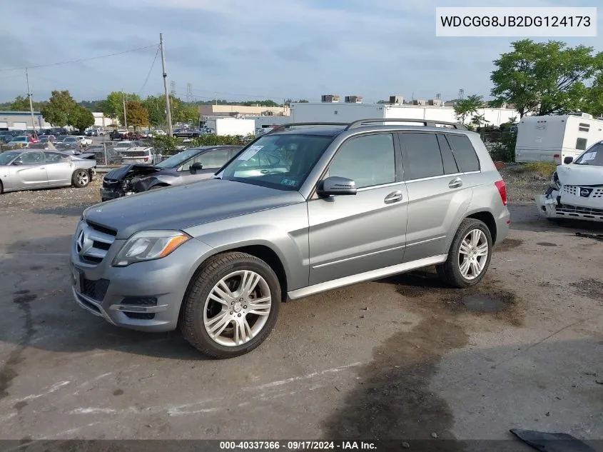 2013 Mercedes-Benz Glk 350 4Matic VIN: WDCGG8JB2DG124173 Lot: 40337366