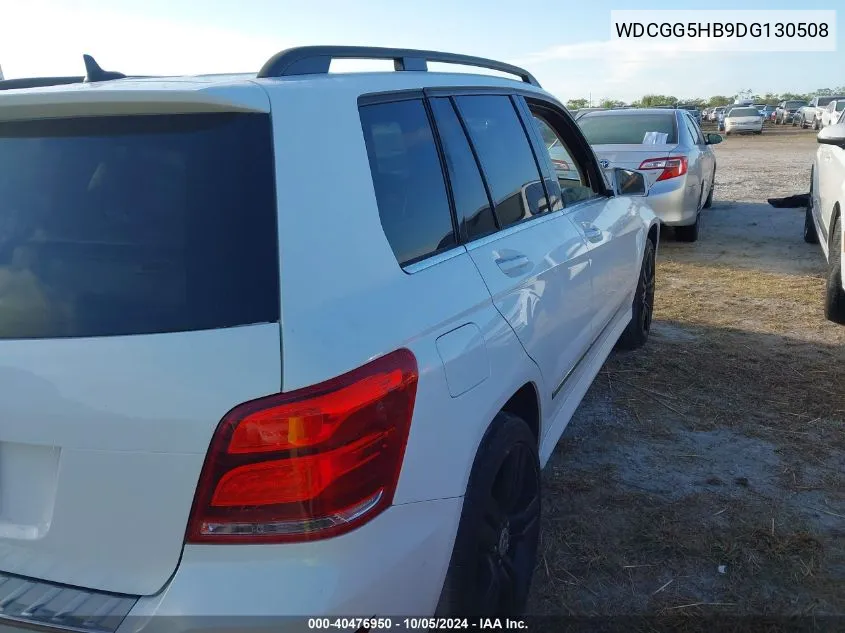 2013 Mercedes-Benz Glk 350 VIN: WDCGG5HB9DG130508 Lot: 40476950