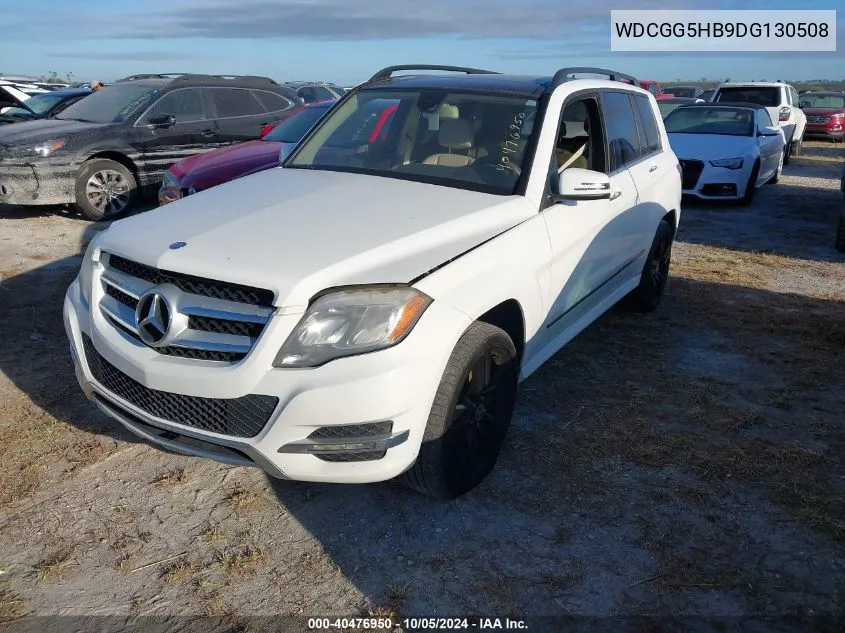 2013 Mercedes-Benz Glk 350 VIN: WDCGG5HB9DG130508 Lot: 40476950