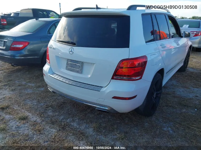 2013 Mercedes-Benz Glk 350 VIN: WDCGG5HB9DG130508 Lot: 40476950