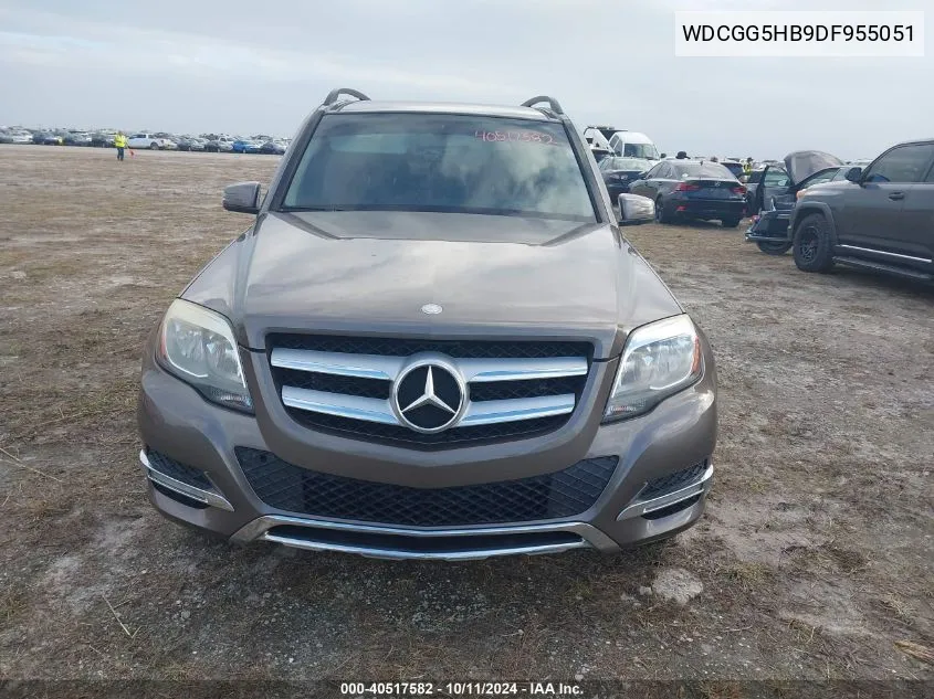 2013 Mercedes-Benz Glk 350 VIN: WDCGG5HB9DF955051 Lot: 40517582