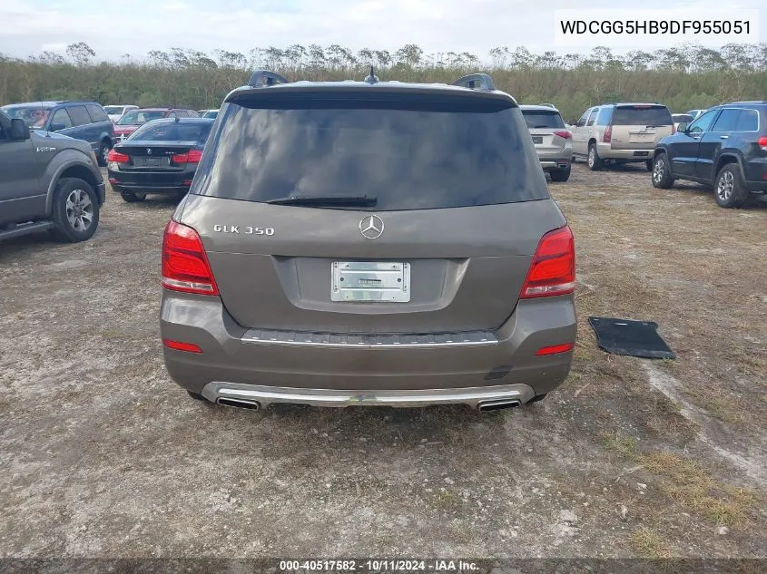 2013 Mercedes-Benz Glk 350 VIN: WDCGG5HB9DF955051 Lot: 40517582