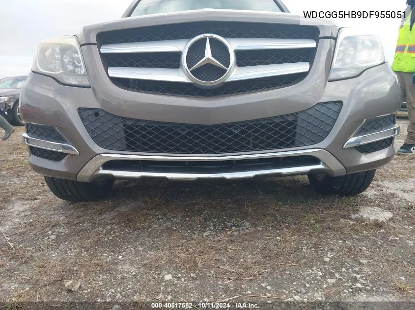 2013 Mercedes-Benz Glk 350 VIN: WDCGG5HB9DF955051 Lot: 40517582