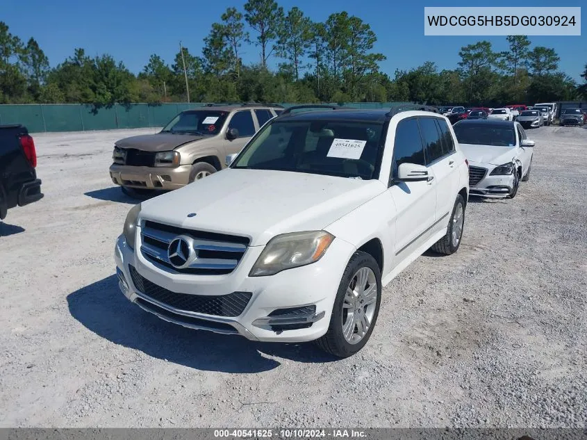 2013 Mercedes-Benz Glk 350 VIN: WDCGG5HB5DG030924 Lot: 40541625