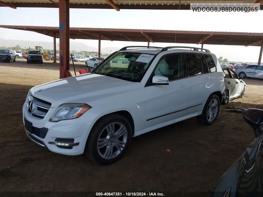 2013 Mercedes-Benz Glk 350 4Matic VIN: WDCGG8JB8DG060365 Lot: 40647351