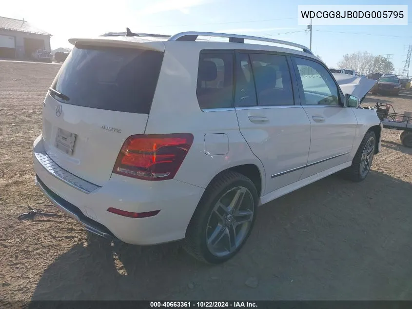 2013 Mercedes-Benz Glk 350 4Matic VIN: WDCGG8JB0DG005795 Lot: 40663361