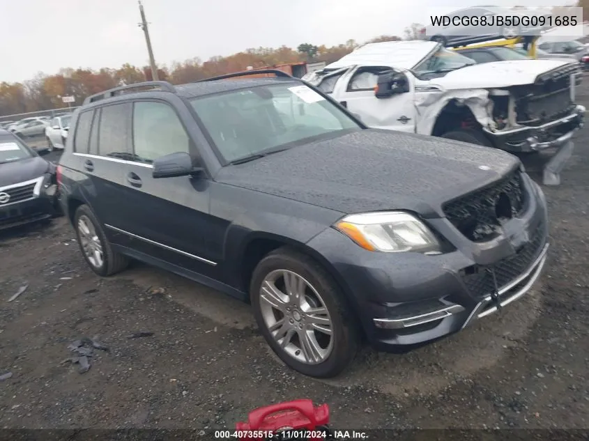 2013 Mercedes-Benz Glk 350 4Matic VIN: WDCGG8JB5DG091685 Lot: 40735515