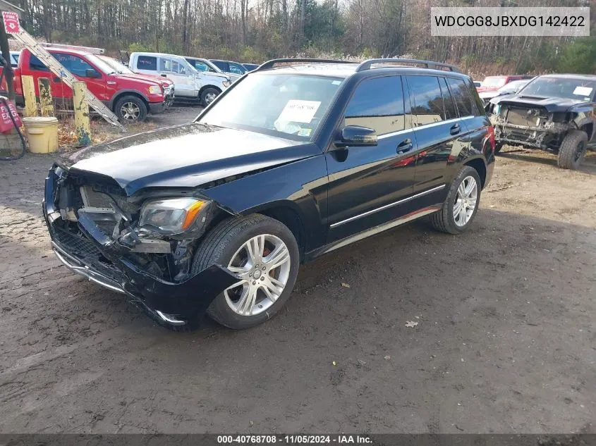 2013 Mercedes-Benz Glk 350 4Matic VIN: WDCGG8JBXDG142422 Lot: 40768708