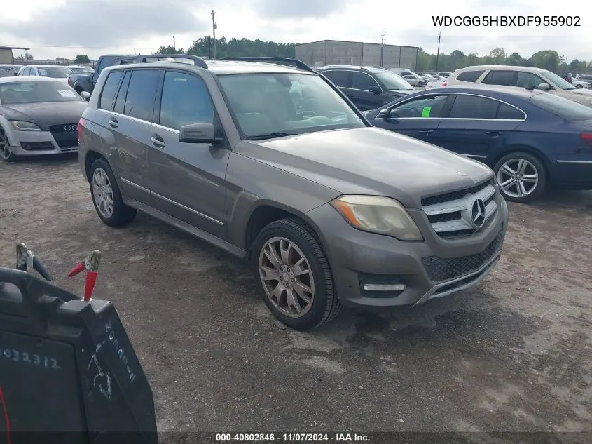 2013 Mercedes-Benz Glk 350 VIN: WDCGG5HBXDF955902 Lot: 40802846