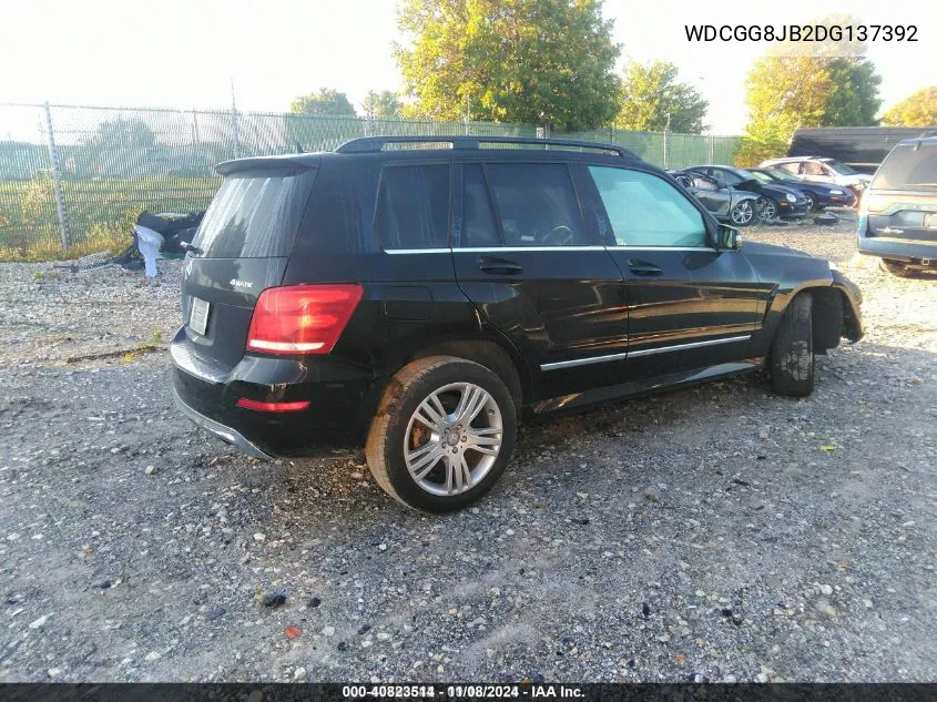 WDCGG8JB2DG137392 2013 Mercedes-Benz Glk 350 4Matic